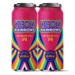 Ommegang Neon Rainbows Cans