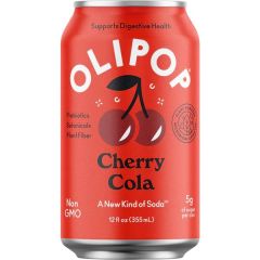 Oli Pop Cherry Cola Soda Can
