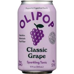 Oli Pop Classic Grape Soda Can