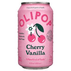 Oli Pop Cherry Vanilla Soda Can