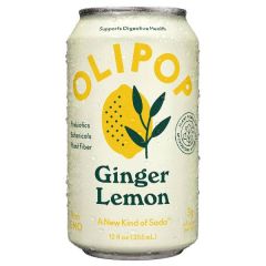 Oli Pop Ginger Lemon Soda Can