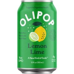 Oli Pop Lemon Lime Soda Can