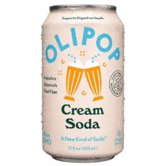 Oli Pop Soda Cream Soda Can