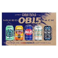  Oskar Blues Ob15 Mixed Pack Cans