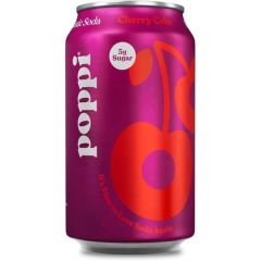 Poppi Cherry Cola Soda Can