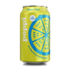 Poppi Ginger Lime Soda Can