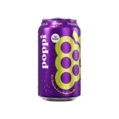 Poppi Grape Soda Can