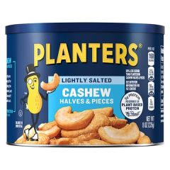 Planters - Lightly Salted Cashews Halves & Pieces 8oz