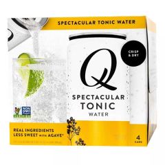 Q Tonics Club Soda Cans