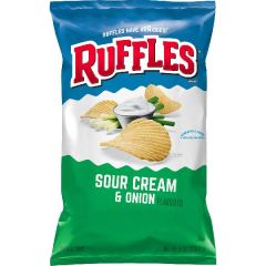 Ruffles Sour Cream & Onion Chips 8oz