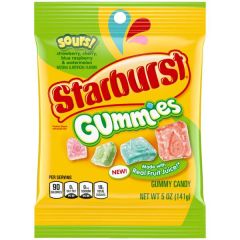 Starburst Gummies in Bag - Sours 5oz