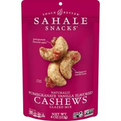Sahale Nuts - Pomegranate Vanilla Flavored Cashews Glazed Mix 4oz