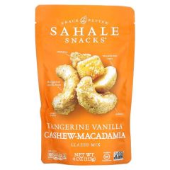 Sahale Nuts - Tangerine Vanilla Cashew Macadamia Glazed Mix 4oz