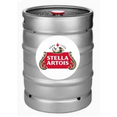 Stella Artois 13.2 Gal (1/2 bbl) keg