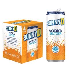 Sunny D Vodka Seltzer Cans