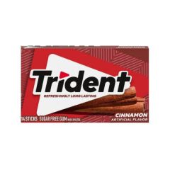Trident Cinnamon SF Chewing Gum 14 Sticks