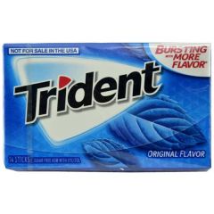 Trident Original Flv SF Chewing Gum 14 Sticks