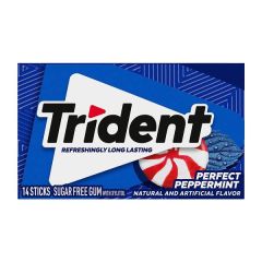 Trident Perfect Peppermint SF Chewing Gum 14 Sticks
