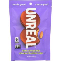 Unreal - Dark Chocolate Almond Butter Cups 3.2oz
