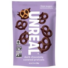 Unreal - Dark Chocolate Covered Pretzels 3.5oz