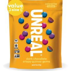 Unreal - Dark Chocolate Crispy Quinoa Gems 5oz
