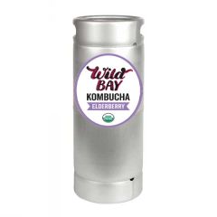 Wild Bay Kombucha Elderberry 5.16 Gal (1/6 bbl)  Keg